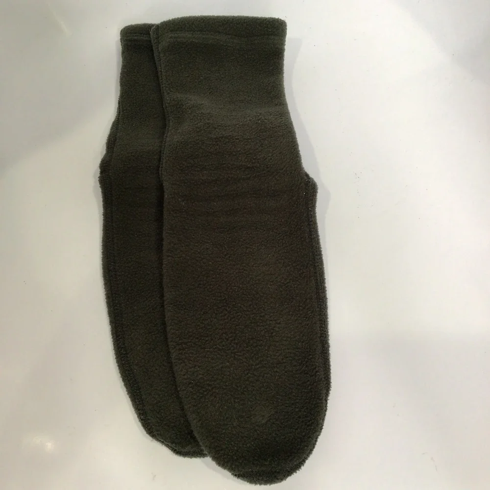 Acorn Sox fleece boot socks army green women's size large‎